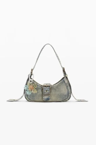 Dyed Denim Bag