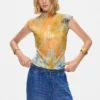 Elastic Long Denim Trousers