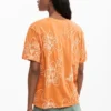 Embroidered Flowers T-Shirt