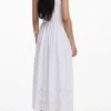 Embroidered Long Dress
