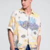 Embroidered Printed Shirt