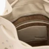Embroidered Ruched Backpack