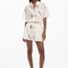 Embroidered Shorts