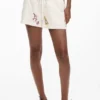 Embroidered Shorts