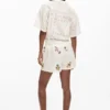 Embroidered Shorts