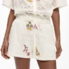 Embroidered Shorts