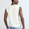 Embroidered Spaghetti Strap Top