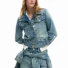 Embroidered Trucker Jacket