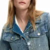 Embroidered Trucker Jacket