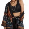 Ethnic Tassels Kimono