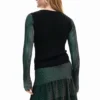 Fine Pleated Sweater