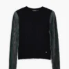 Fine Pleated Sweater