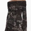 Fitted Bardot Dress