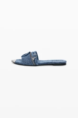 Flat Denim Sandal
