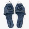 Flat Denim Sandal