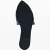 Flat Denim Sandal