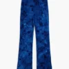 Flocked Pants