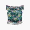 Floral Boat Neck T-Shirt