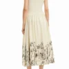 Floral Flared Midi Dress