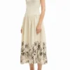 Floral Flared Midi Dress