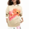 Floral Print Sweatshirt