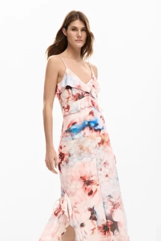 Floral Ruffle Dress