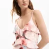 Floral Ruffle Dress
