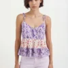 Floral Strap Top