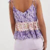 Floral Strap Top