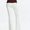 Frayed Flare Jeans