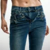 Frayed Flare Jeans