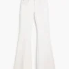 Frayed Flare Jeans