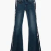 Frayed Flare Jeans