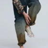 Gradient Denim Trousers