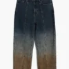 Gradient Denim Trousers