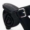 Heeled Sandal Leather Effect
