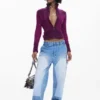 Highneck Knit Jacket