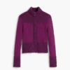 Highneck Knit Jacket