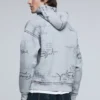 Hooded Lettering Sweatshirt