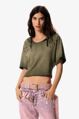 Hooded T-Shirt Masha Popova