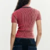 Iridescent T-Shirt Zipper