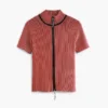 Iridescent T-Shirt Zipper