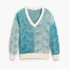 Jacquard Knit Sweater
