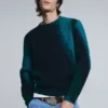 Jacquard Splatter Sweater