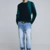 Jacquard Splatter Sweater