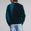Jacquard Splatter Sweater