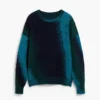 Jacquard Splatter Sweater