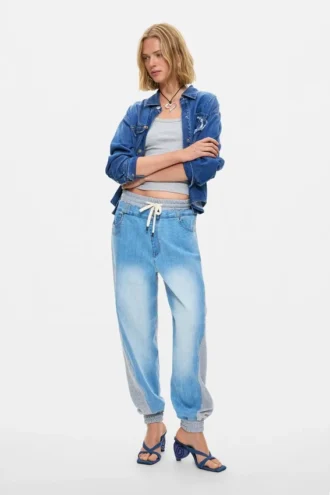 Jogger Denim Trousers