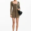 Knit Dress Zipper