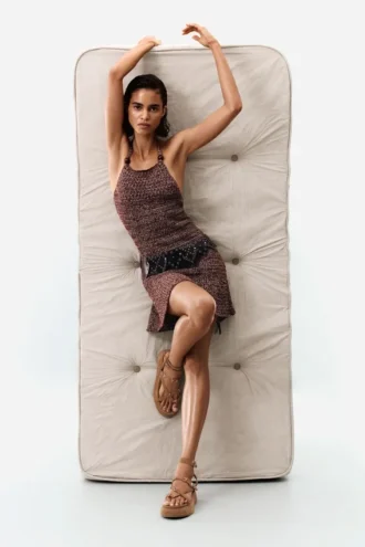 Knitted Strappy Dress